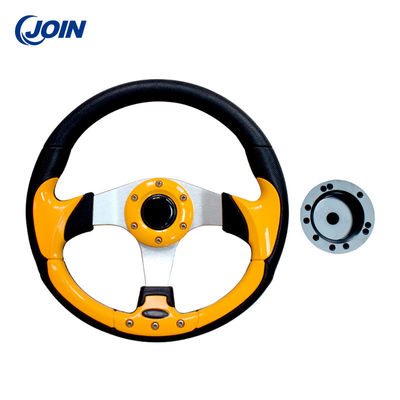 12,5» accessori universali opachi dell'automobile del PVC dell'adattatore del volante del carretto di golf