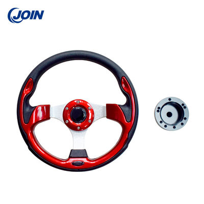 PVC facente un giro turistico 12Inch dell'adattatore di controllo del volante del carretto di golf