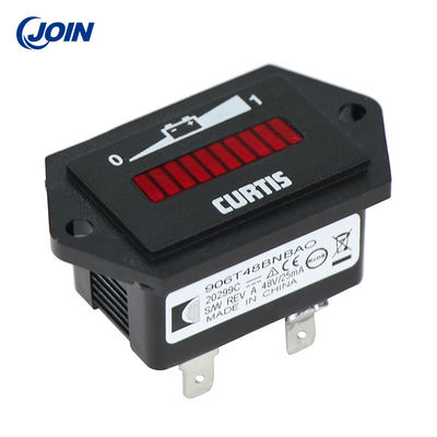 Curtis indicatore della batteria del carretto di golf dell'indicatore della batteria al litio da 48 volt