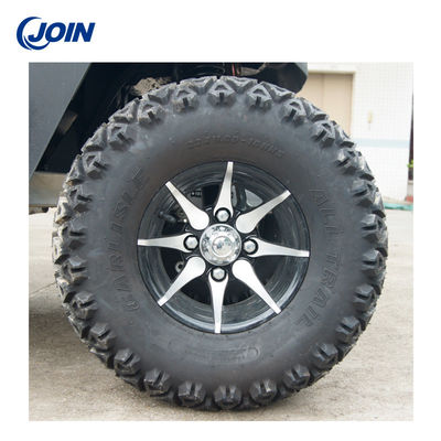 Gomma a 10 pollici durevole della gomma di automobile di golf 22x11-10 con le ruote di alluminio