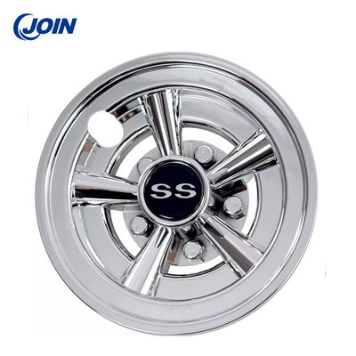 8&quot; ruote del carretto di golf degli ss e cappucci di hub delle gomme Chrome con errori elettrico