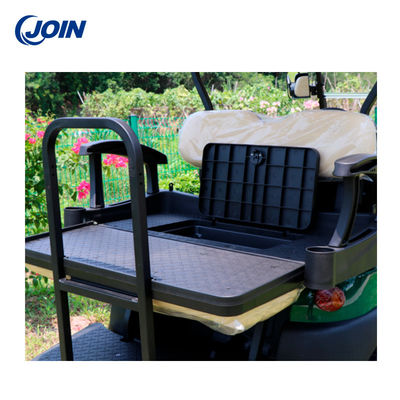Il sedile posteriore Kit Buggy Rear Flip Seat del carretto di golf di EXCAR riveste di pelle nero