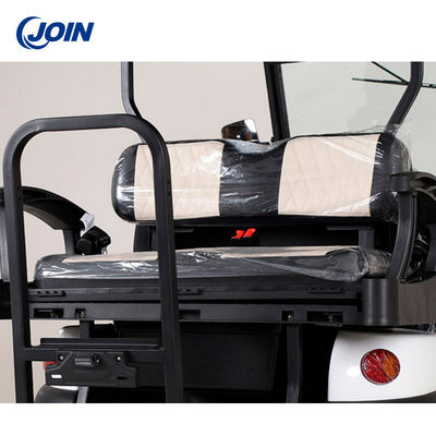 Sedili elettrici su ordinazione del carretto di golf con i materiali di cuoio bicolori
