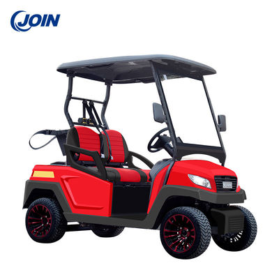 Cuoio su ordinazione del carretto di golf di Seater del carrozzino 4 di golf con i cuscini di Seat