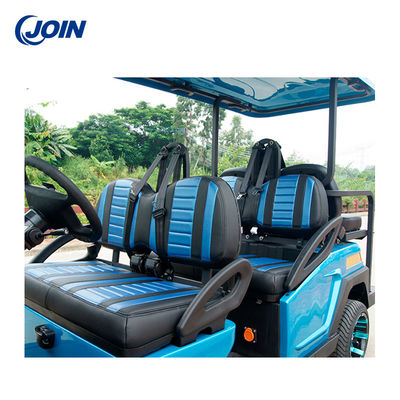 Cuoio su ordinazione del carretto di golf di Seater del carrozzino 4 di golf con i cuscini di Seat