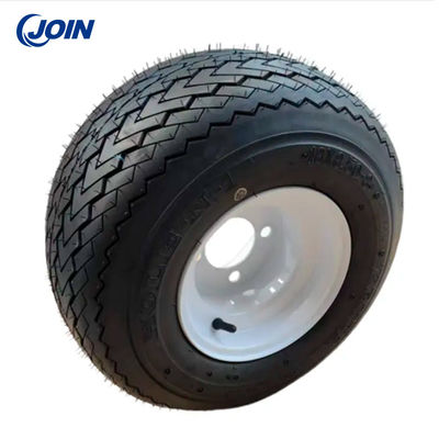 Colore del nero del modello delle ruote e delle gomme K389 del carretto di golf di 6 pieghe